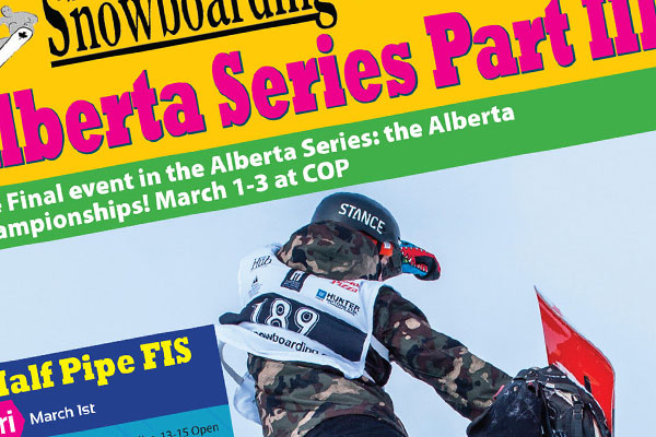 Alberta Snowboarding Poster 3